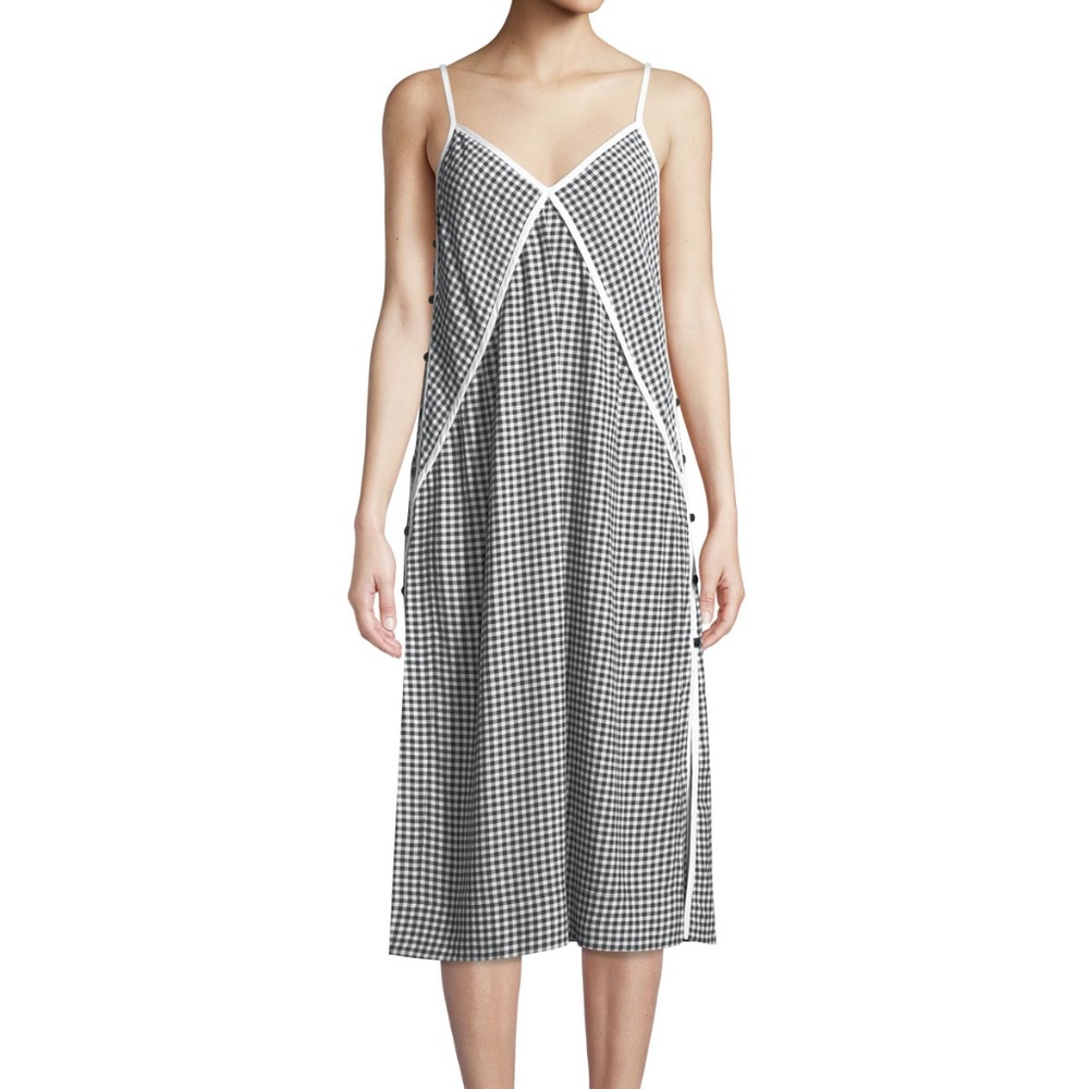 Rag & Bone Laurie Gingham Plaid Tank Dress